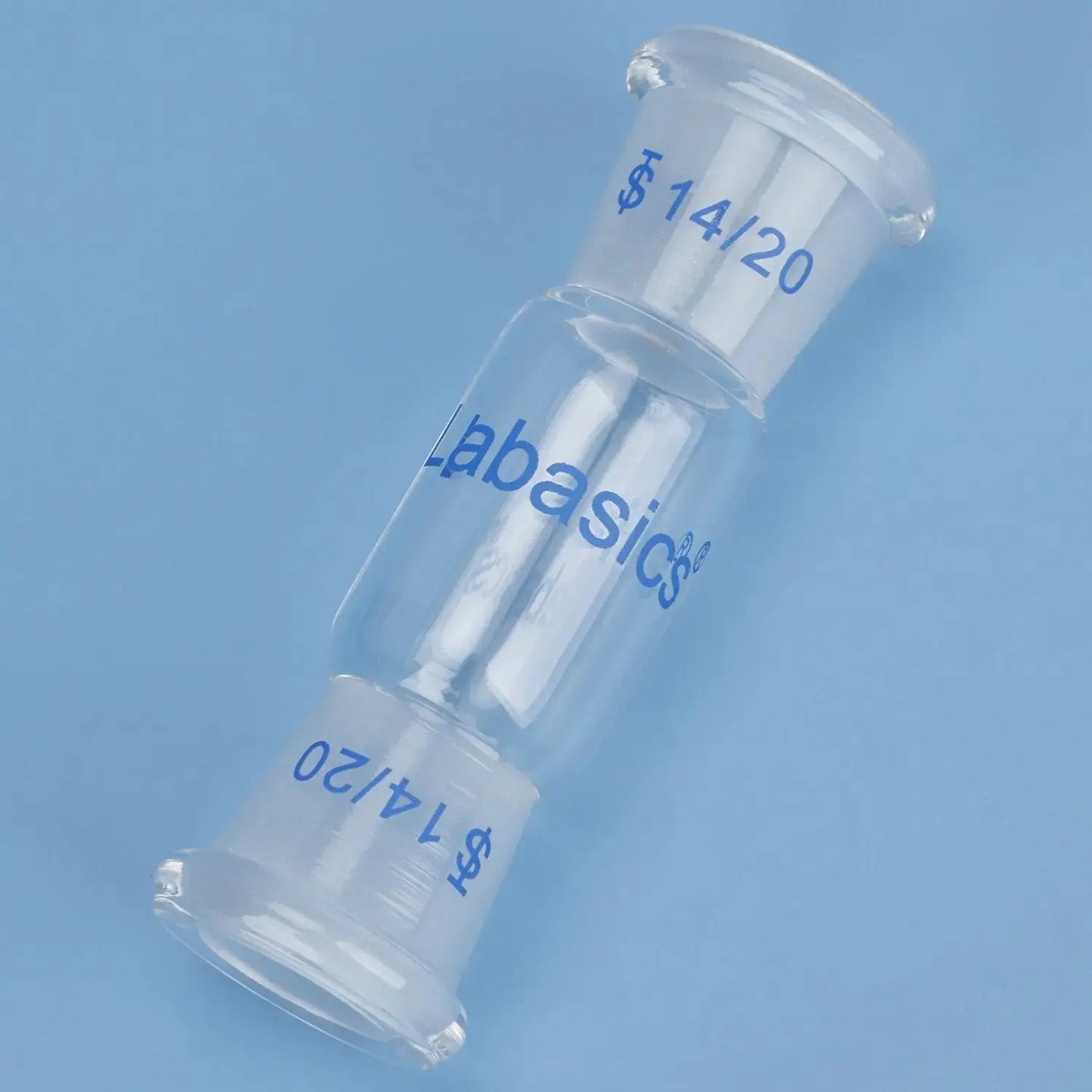 Borosilicate Glass Straight Connecting Adapter Labasics
