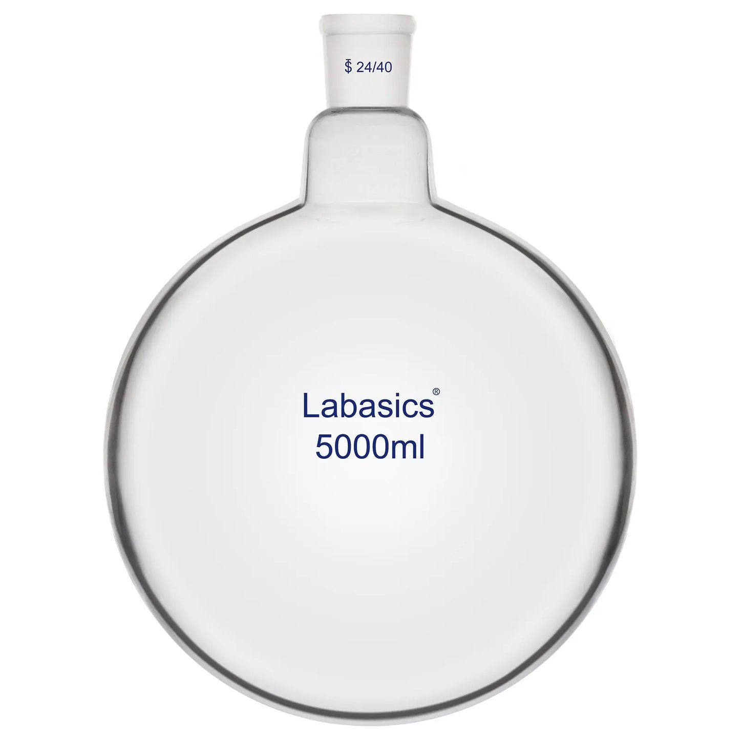 1 Neck Round Bottom Flask, 24/40 Joint, 50-5000 mL Labasics