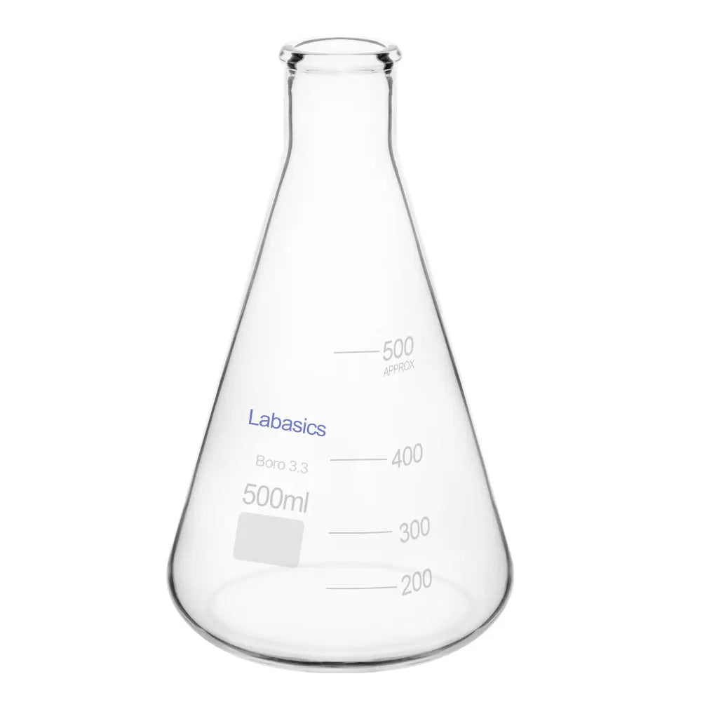 Narrow Mouth Erlenmeyer Flask, 250-2000mL Labasics
