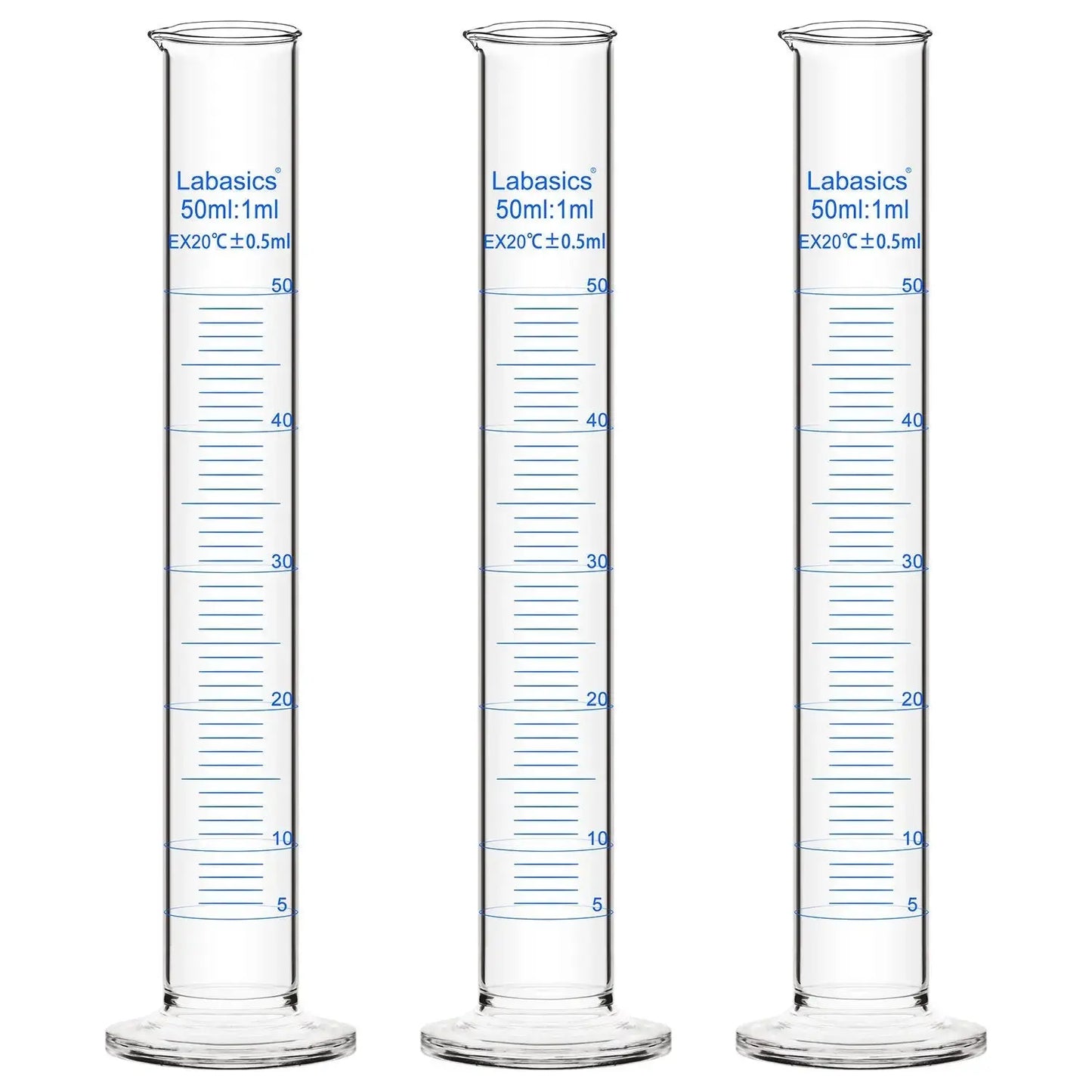 Measuring Cylinder, 10-250 mL, 3 Packs Labasics