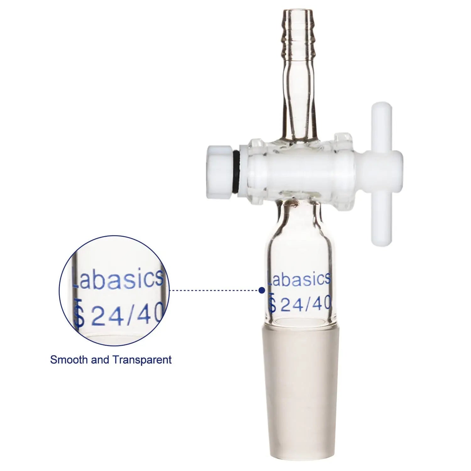 Vacuum Flow Control Adapter, 24/40 Joint Labasics