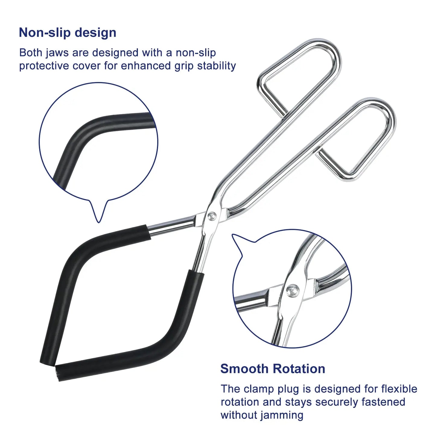 Laboratory Stainless Steel Beaker Tong, Clamps Labasics