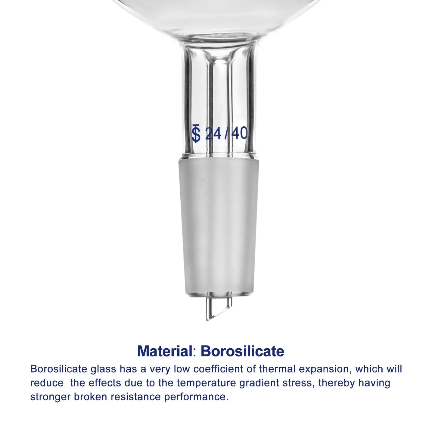 Glass Buchner Filtering Funnel with Fine Frit G3 Labasics
