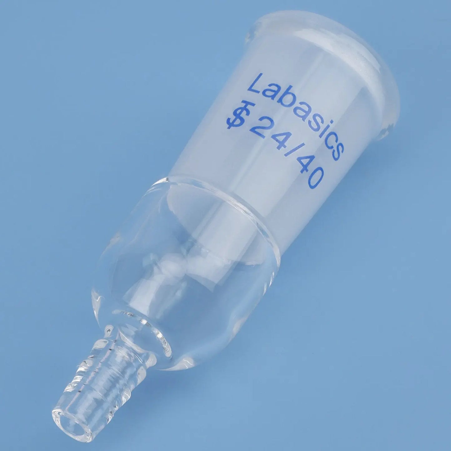 Glass Vacuum Inlet Adapter, 8mm (0.31inch) hose connection Labasics