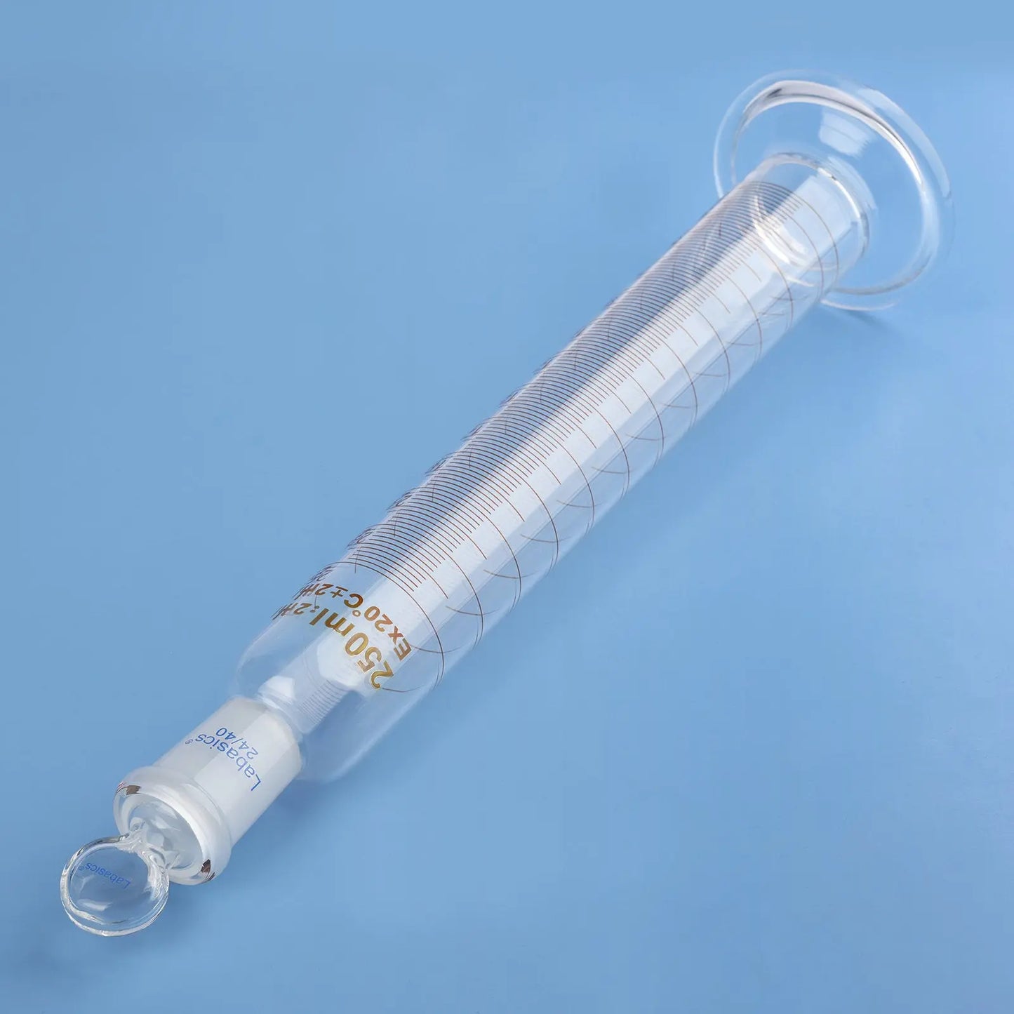 Graduated Cylinder with Stopper, 250ml Labasics
