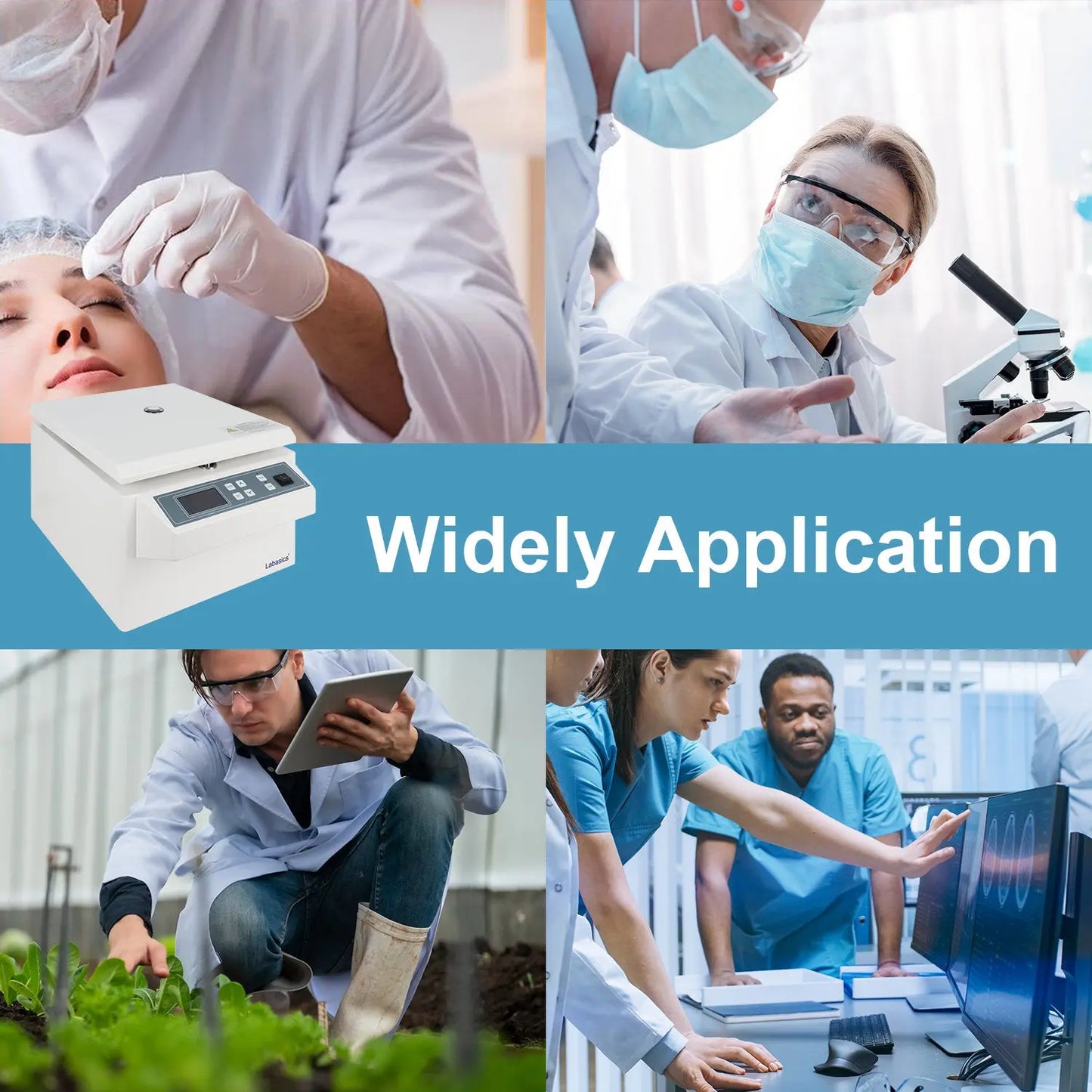 High-Speed Digital Centrifuge, 10000 RPM, 11000×g, Angle Rotor, User-Friendly LCD Labasics Shop