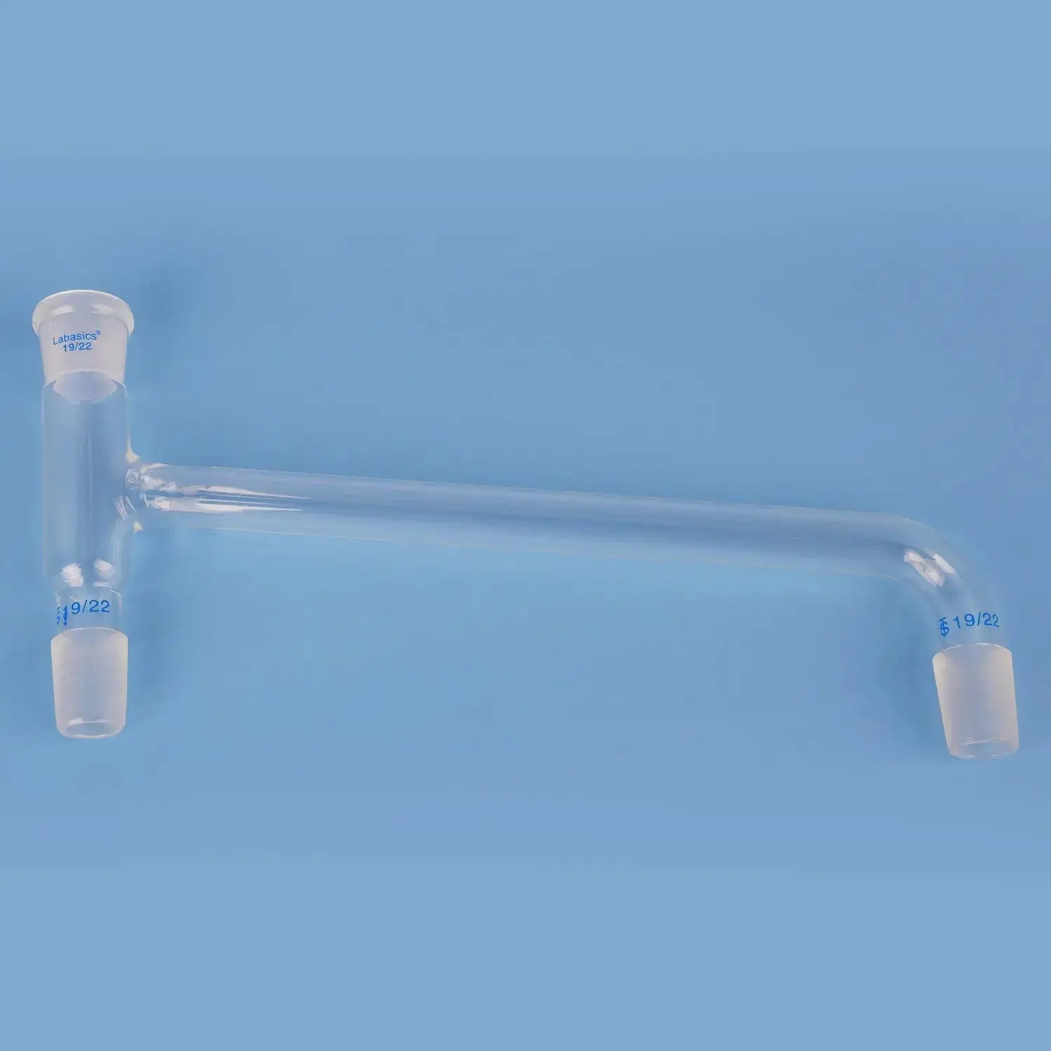 75 Degree Bent Glass Distilling Adapter Labasics