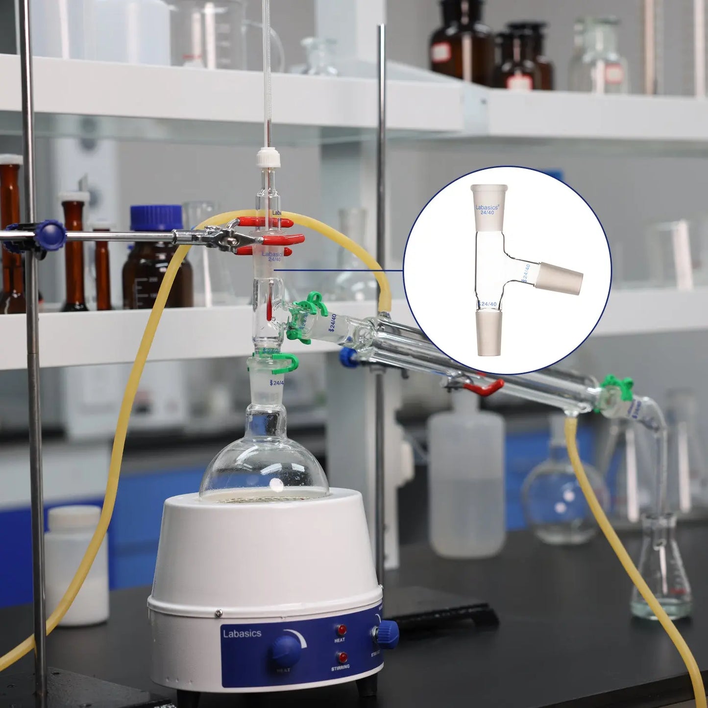 3 Way Distilling Adapter Labasics