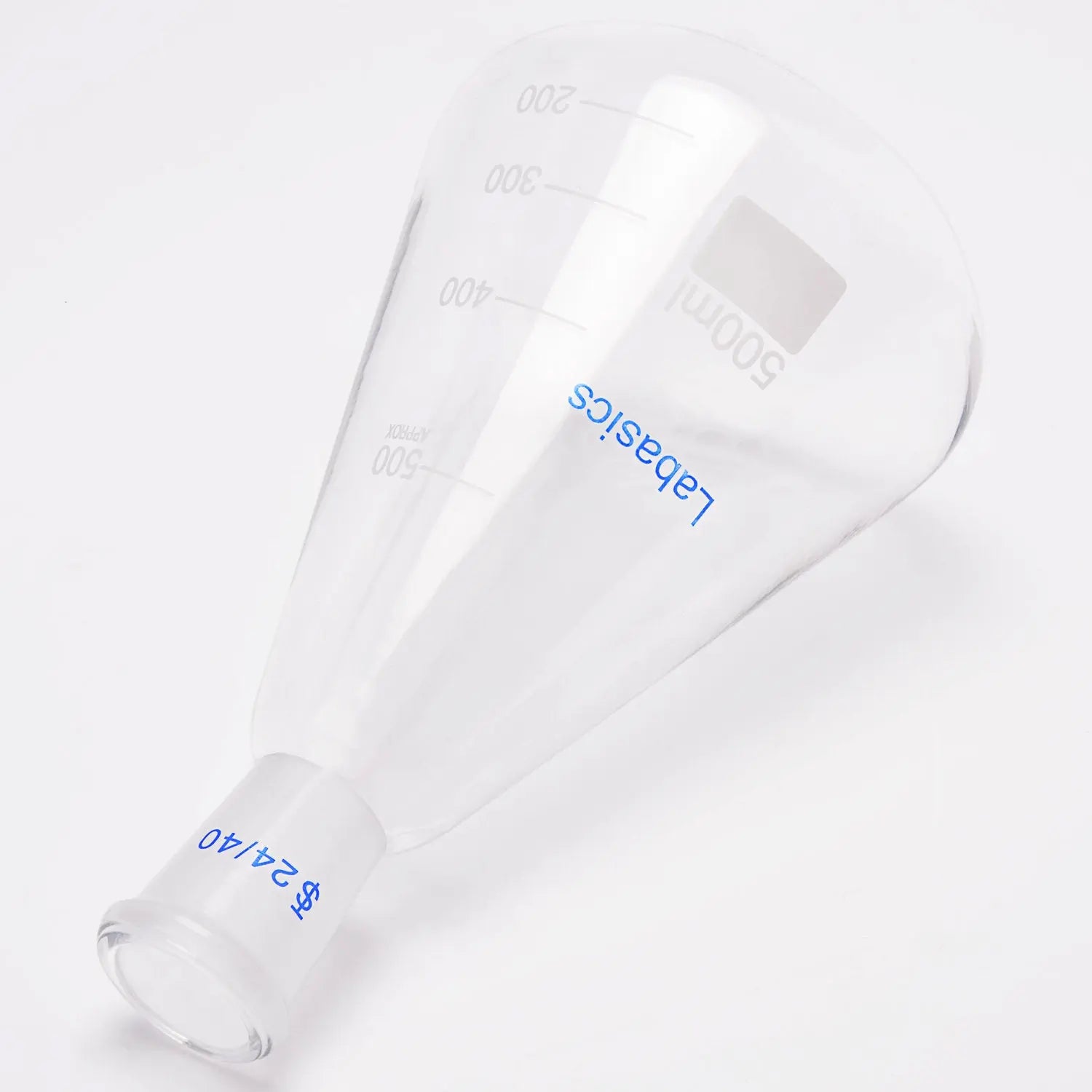 Glass Erlenmeyer Flask, 24/40 Standard Taper Outer Joint, 100/500/1000 mL Labasics