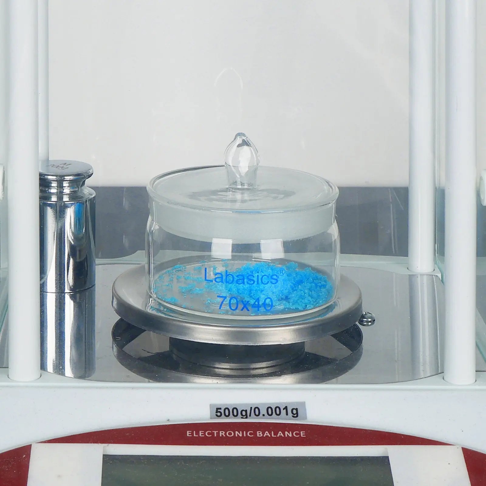 Weighing Bottle with Ground Stopper, Diameter 40-70 mm Labasics