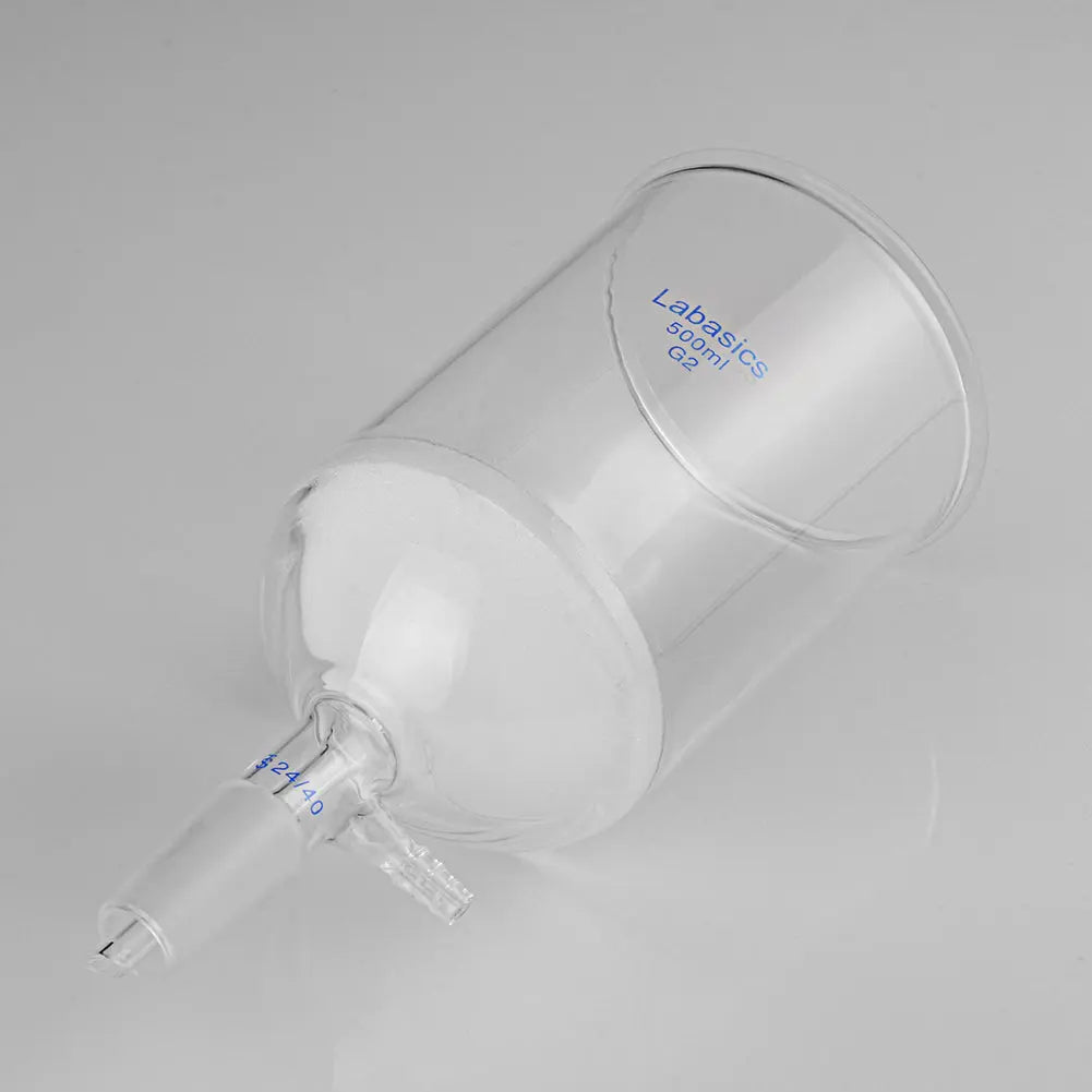 Buchner Filtering Funnel with Medium Frit (G2), 24/40 Joint, 60-1000 mL Labasics