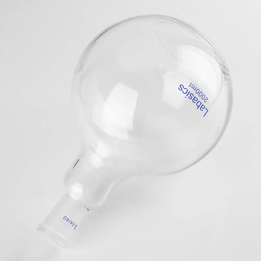 Glass Flat Bottom Flask, 24/40 Standard Taper Outer Joint, 50-2000 mL Labasics