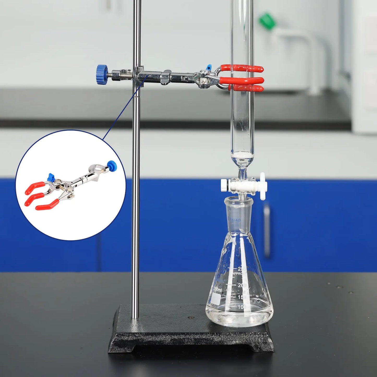 Single Adjust 360 Degree Swivel Clamp, 3 Prong Labasics