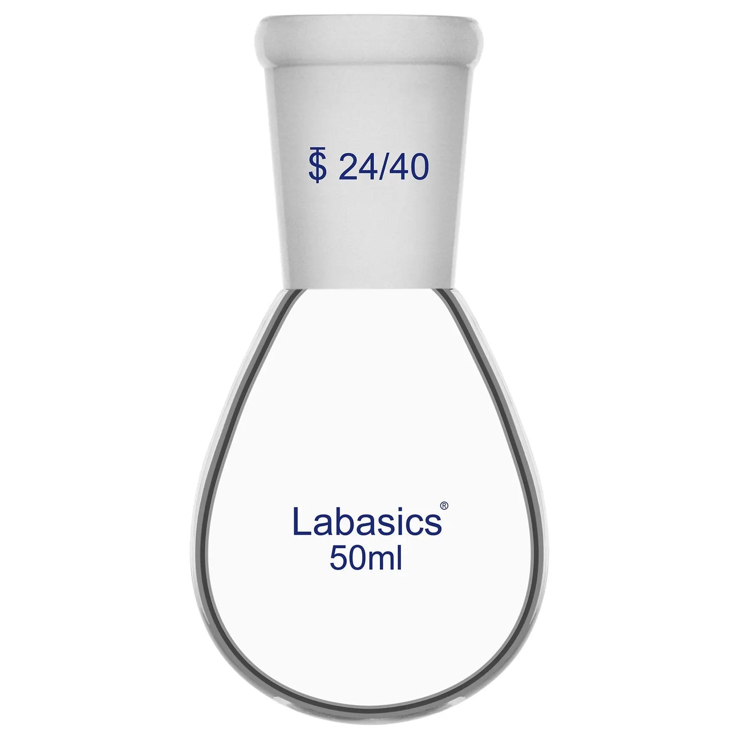 1 Neck Recovery Evaporating Flask, 24/40 Joint, 10-1000 ml Labasics