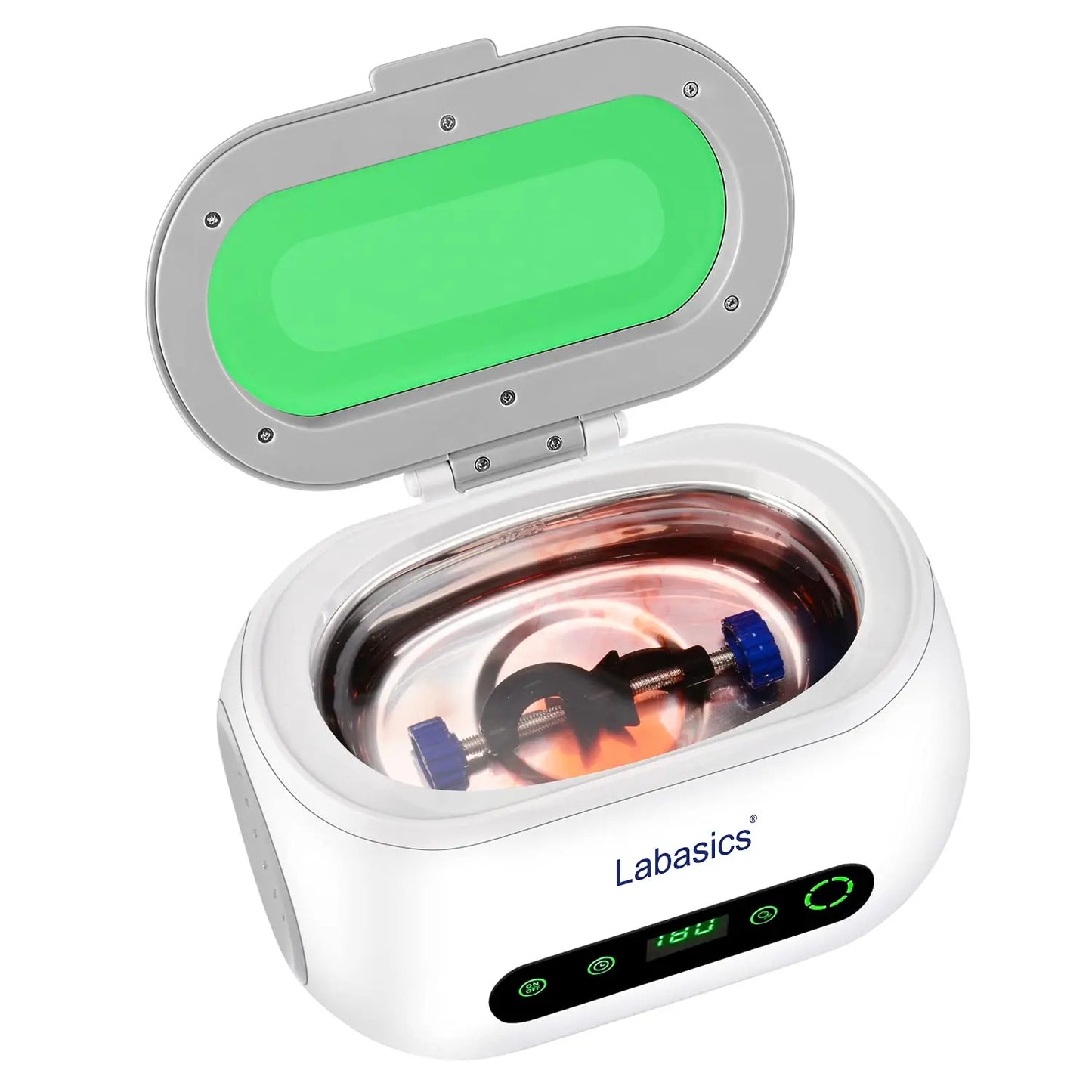 Multi-Purpose Ultrasonic Cleaner, Digital Timer, 600 mL Labasics
