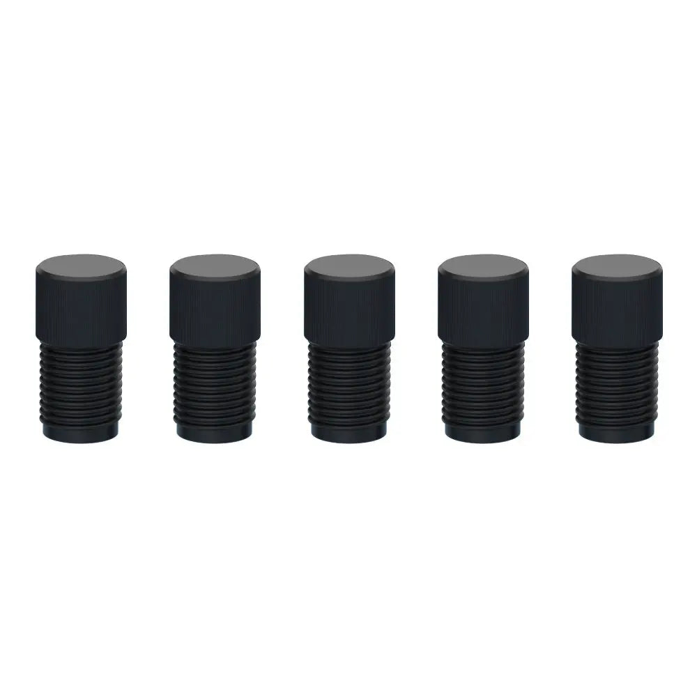 Electrode Knob Screw M12 Solid Type, PP, for Electrolysis Cell Secure Fixing, Chemical Resistant Solid Knob for Laboratory Use