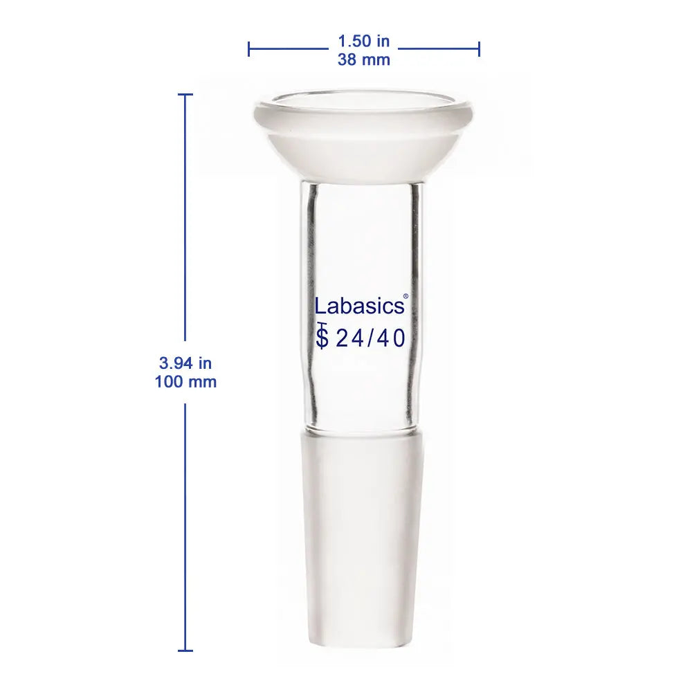 Connecting Adapter, 35/20 Socket Joint to 24/40 Male Joint Labasics
