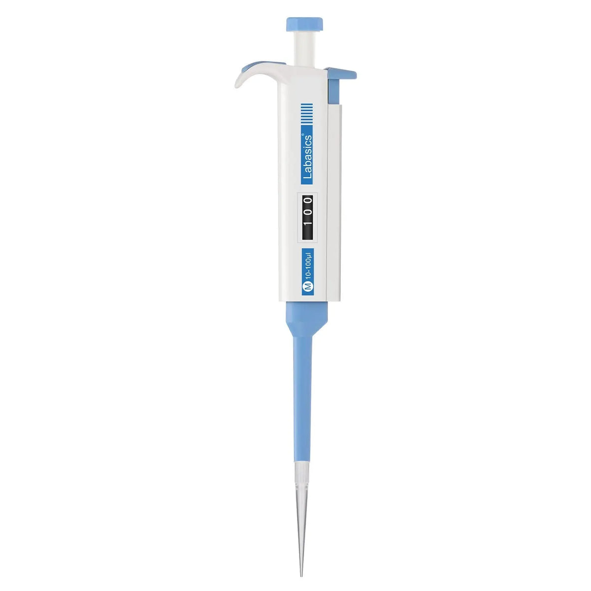 Adjustable Single Channel Pipettor Controller with Replaceable Tip Cone