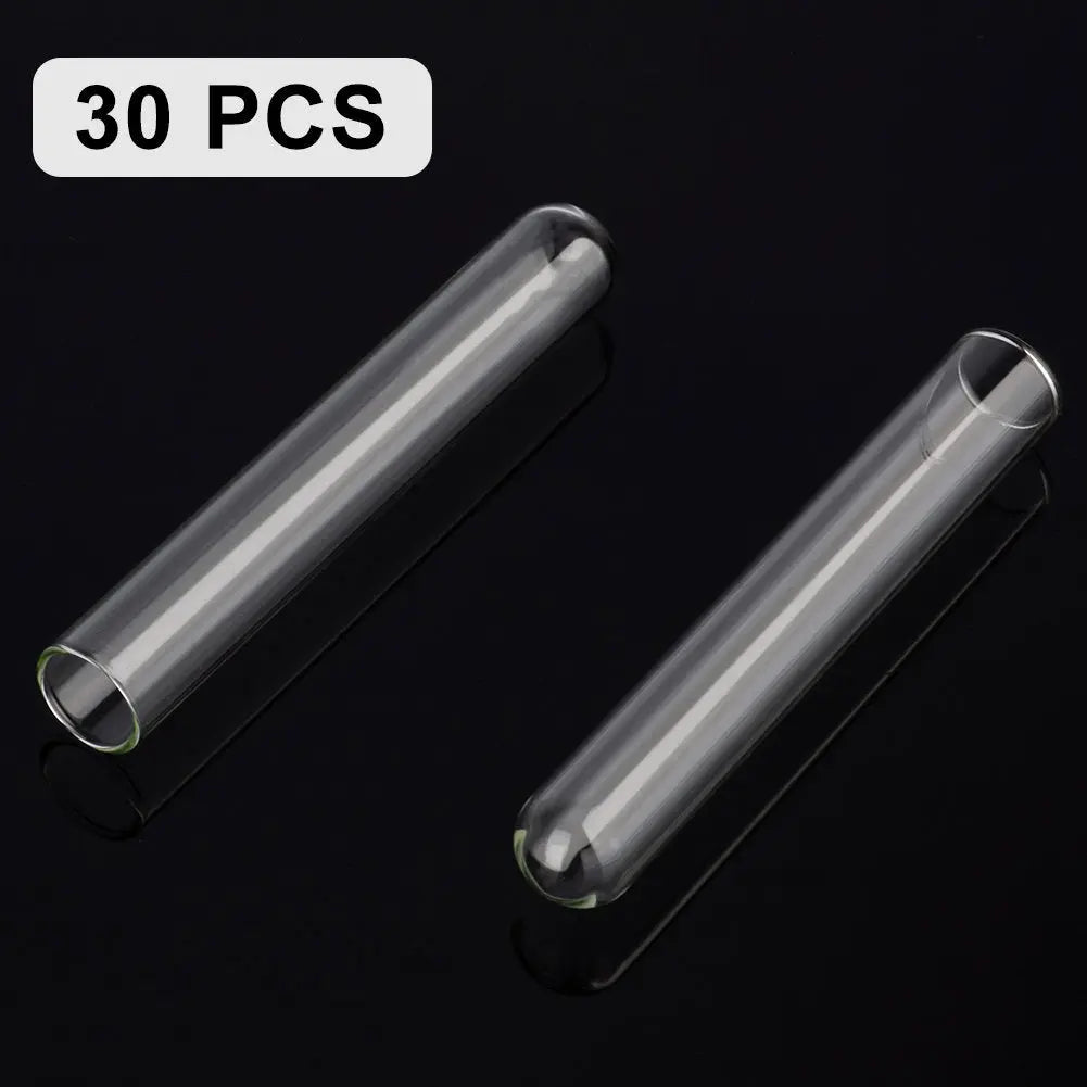 Glass Round Bottom Test Tubes, 15 mm OD X 100 mm Lengt, 30 Packs Labasics