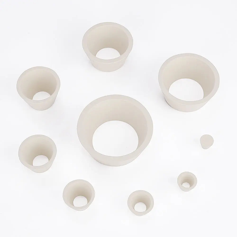 Filter Adapter Cones, Rubber Stopper Buchner Funnel Flask Cones Adapter 9-Pack