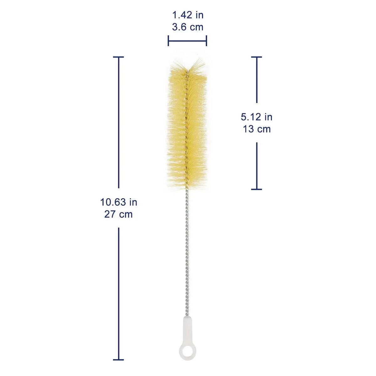 10 Pack Bristle Test Tube Bottle Wash Cleaning Brushes Labasics