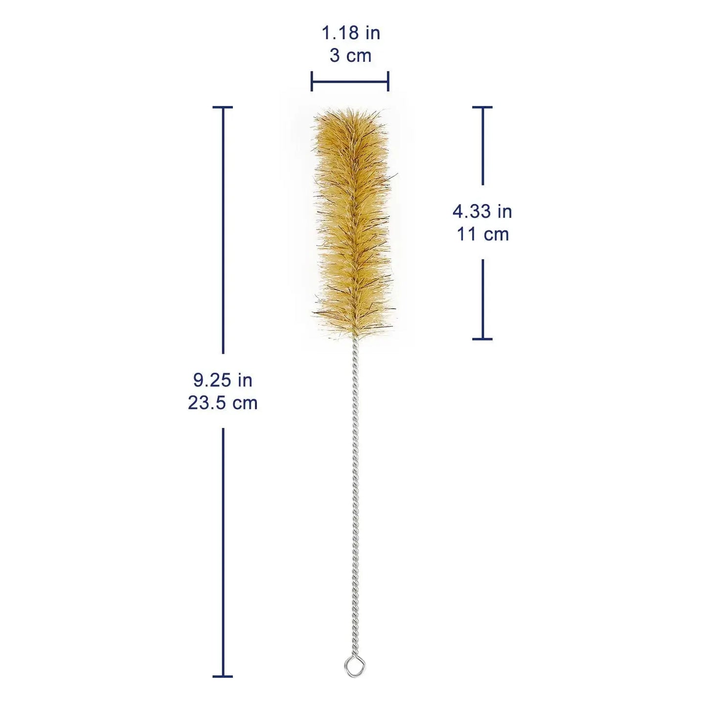 10 Pack Bristle Test Tube Bottle Wash Cleaning Brushes Labasics