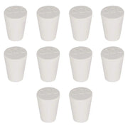 Solid Rubber Stoppers, White Labasics