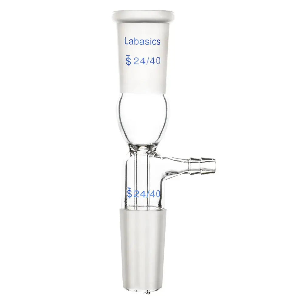 Glass Vacuum Take Off Adapter, Short Stem with 24/40 Joints Labasics