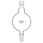 Chromatography reservoir, 500 mL, clear borosilicate glass, 24/40 joint, suitable for large-volume chromatography, chemical-resistant and reusable