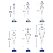 Conical Separatory Funnel, 24/29 Joints, 60-2000 mL Labasics