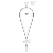 1000 ml separatory funnel, borosilicate glass, 24/40 joint, PTFE stopcock, large-capacity liquid separation apparatus