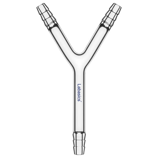 Lab Glass Connector Glass Tube Adapters | Y-Shaped Gas Circulation & Laboratory Connectors ...