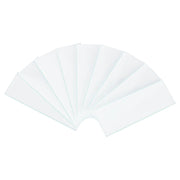 Glass-backed TLC silica gel plate, 2.5×7.5 cm, 200 µm thickness, >500 mesh particle size, pH 6.2–6.8 adhesive, 80-pack, high reproducibility for laboratory thin-layer chromatography