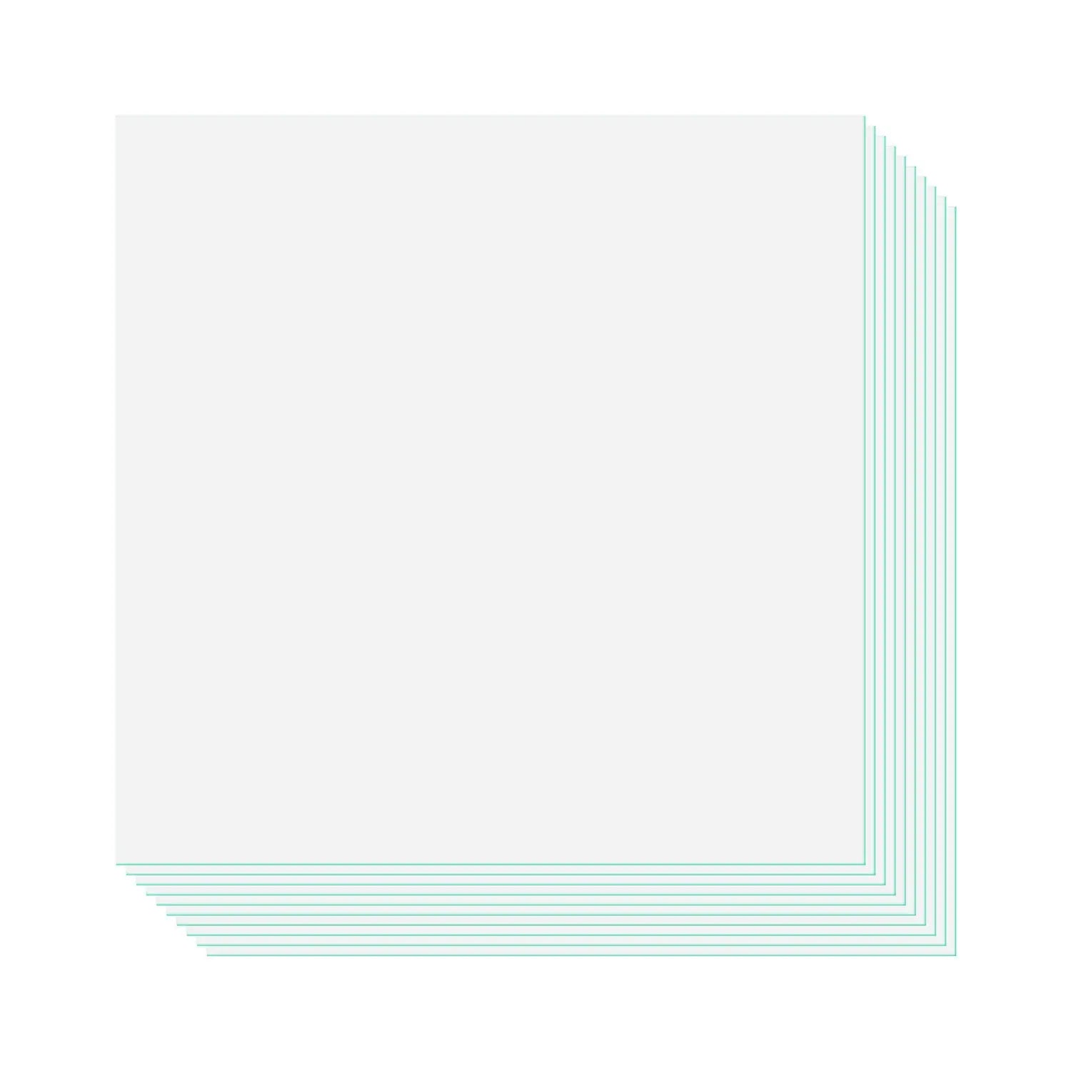 Glass-backed TLC silica gel plate, 20×20 cm, 1000 µm thickness, GF254 fluorescence, 10-pack, particle size 10–40 µm, pH 6.2–6.8, 60 Å pore size, for lab sample analysis