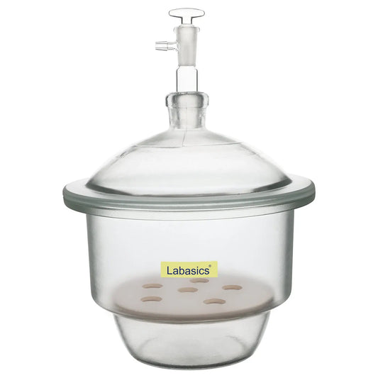 Borosilicate Glass Lab Vacuum Desiccator Labasics