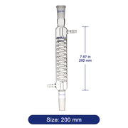 Glass Graham Condenser, 24/40 Joint Jacket Length Labasics