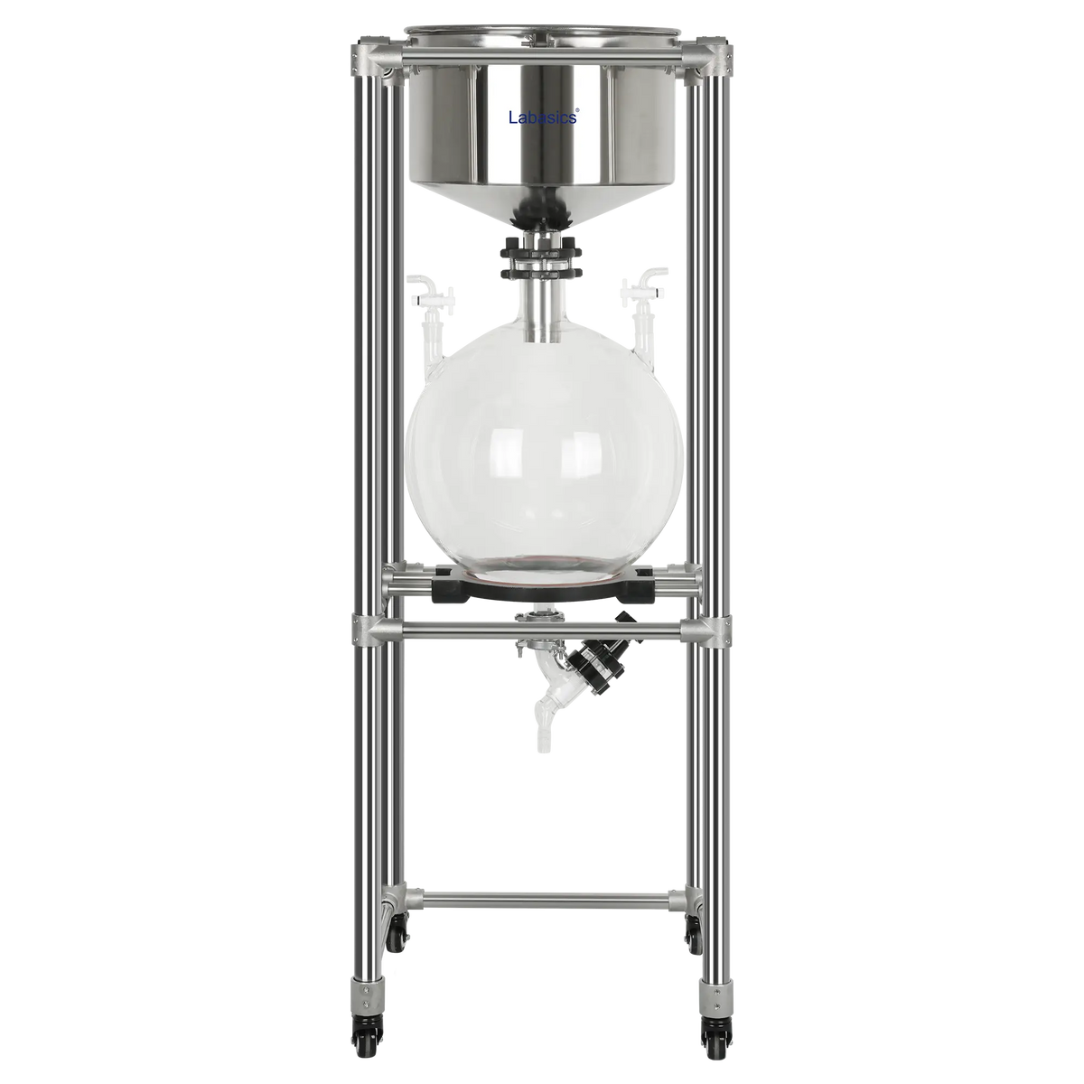 Labasics stainless steel vacuum filtration apparatus 10 to 100 L system