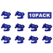 Plastic Joint Clips, 19/22 Joint, Blue, 10 Packs Labasics