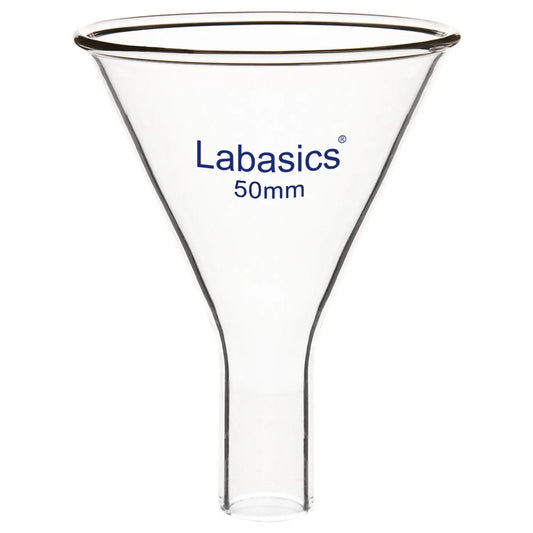 Glass Powder Funnel, 22 mm Stem Length Labasics