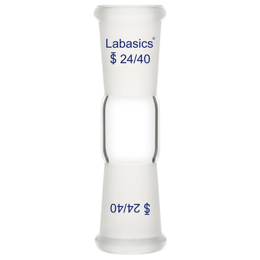 Straight Connecting Adapter, 24/40 Female Joint to 24/40 Female Joint Labasics