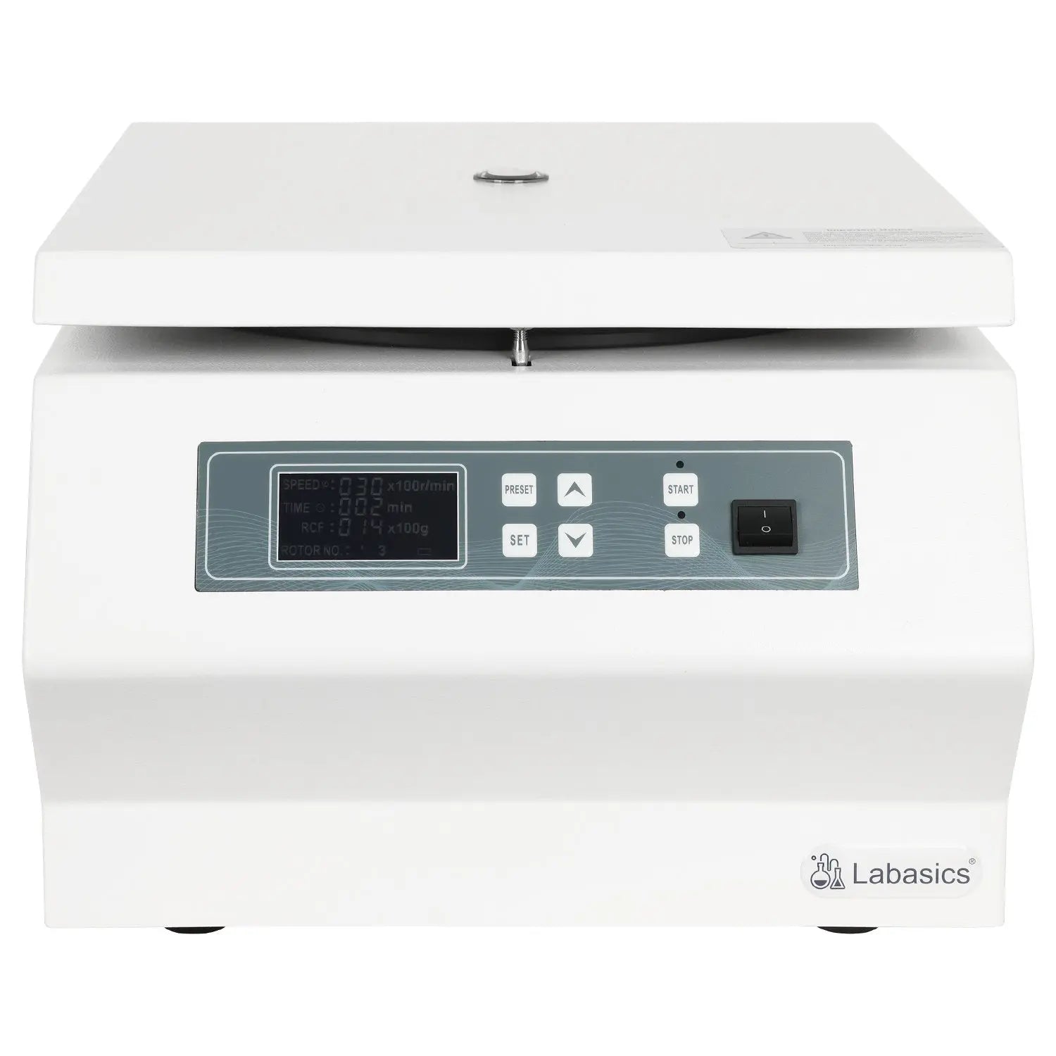 Low-Speed Digital Centrifuge, 4000 RPM Max Speed, 2600xg Max Centrifugal Force, Swing Rotor Labasics