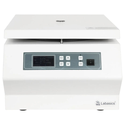 Low-Speed Digital Centrifuge, 4000 RPM Max Speed, 2600xg Max Centrifugal Force, Swing Rotor Labasics