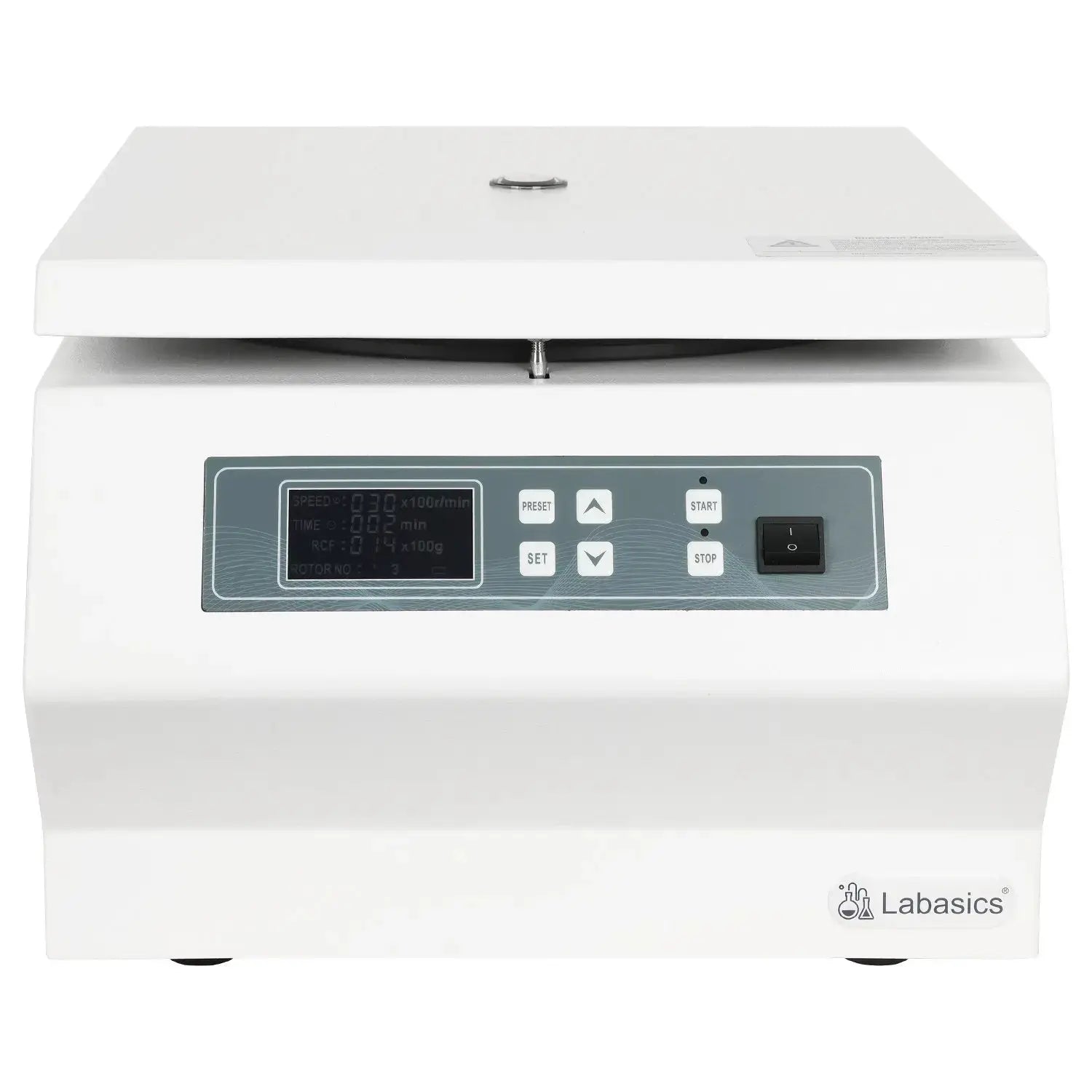 Low-speed digital centrifuge 4000 RPM, 2600×g, swing rotor for laboratory use