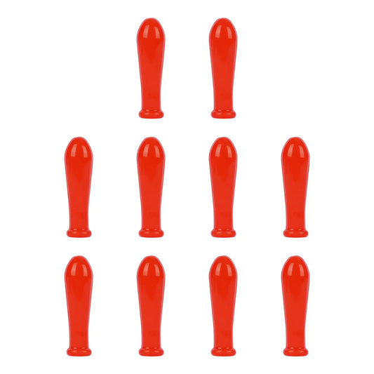 Red Silicone Pipette Caps, 10 Pack Labasics shop