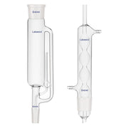 Soxhlet extractor set, borosilicate glass, 45/40 top joint and 24/40 bottom joint, lab extraction apparatus