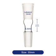 Glass Straight Connecting Adapter Labasics