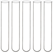12 × 75 mm
Round bottom test tube, 12 × 75 mm, borosilicate glass, flared rim, heat-resistant up to 250°C, for small-volume sample handling
15 × 100 mm
Test tube round bottom, 15 × 100 mm, borosilicate glass, flared top lip, suitable for laboratory sample preparation and heating
20 × 150 mm
Round bottom test tube, 20 × 150 mm, borosilicate glass, cylindrical shape with flared rim, for liquid handling and lab experiments
30 × 165 mm
Large round bottom test tube, 30 × 165 mm, borosilicate glass, flared lip de