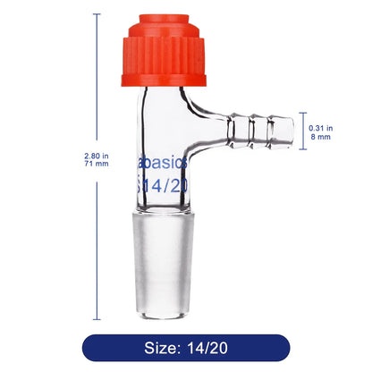 Thermometer Adapter, 14/20 Inlet Joint Labasics