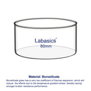 Crystallizing Dish,  No Spout 100-500 ml Labasics