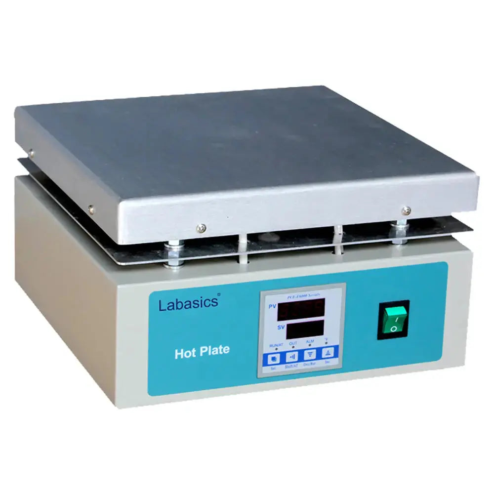 Digital aluminum heating plate 350°C with PID temperature control
